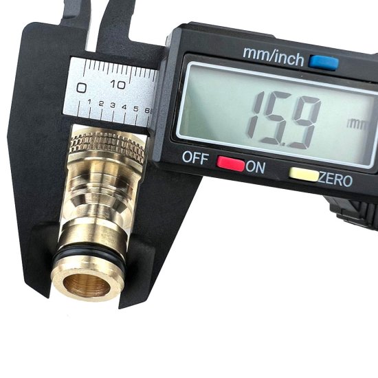 Адаптер 3/4 для соединения шлангов Профитт внутренняя резьба латунный (102709-RCS)