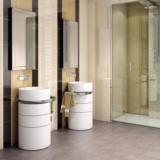 Плитка облицовочная Kerama Marazzi Вилланелла черная 400x150x8 мм (22 шт.=1,32 кв.м)