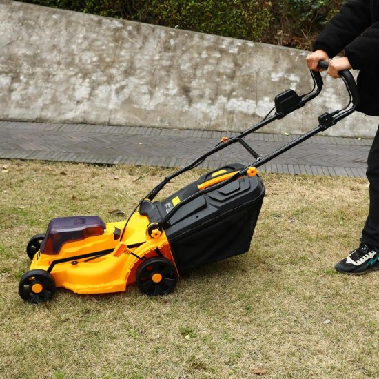 Газонокосилка аккумуляторная бесщеточная Deko DKLM40V 20 В 40 см 2x4 Ач АКБ и ЗУ входит в комплект