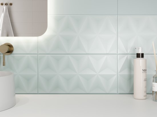 Плитка настенная Mersey Tropic 20x40 см 1.2 м² матовая цвет зелёный