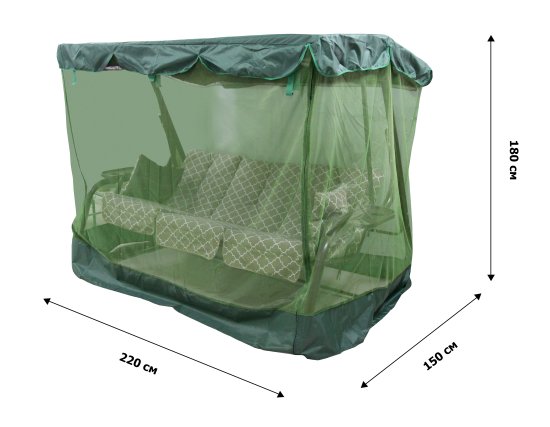 Чехол с москитной сеткой Ч35-МТ010