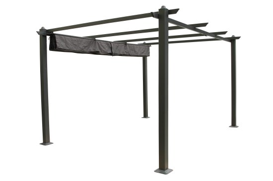 Пергола Olivia GS067 3x4x2.2 м алюминий серый