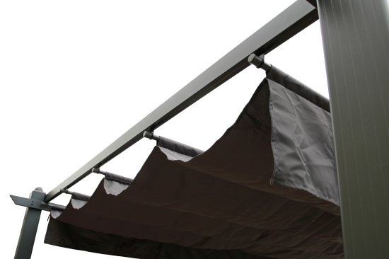 Пергола Olivia GS067 3x4x2.2 м алюминий серый