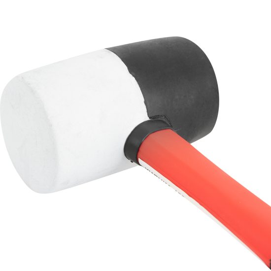 Киянка резиновая черно-белая 4007 450 г