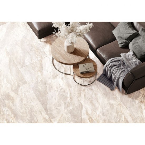 Керамогранит Delacora Waterfall бежевый матовый 1200х600х9,5 мм (2 шт.=1,44 кв.м)