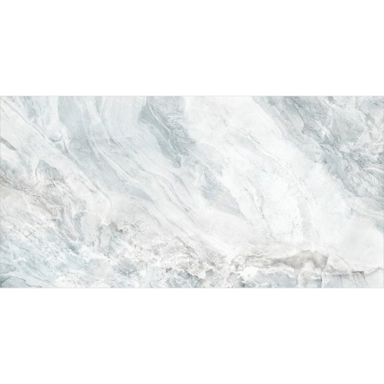Керамогранит Delacora Waterfall бело-голубой матовый 1200х600х9,5 мм (2 шт.=1,44 кв.м)