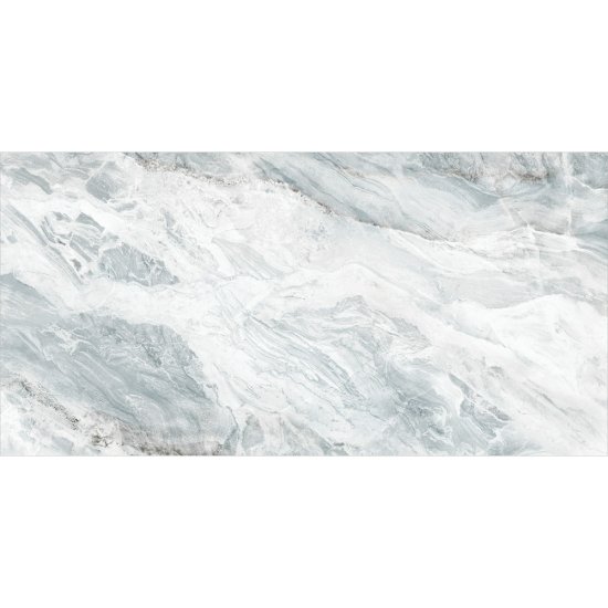 Керамогранит Delacora Waterfall бело-голубой матовый 1200х600х9,5 мм (2 шт.=1,44 кв.м)