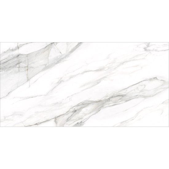 Керамогранит Delacora Omega бело-серый матовый 1200х600х9,5 мм (2 шт.=1,44 кв.м)