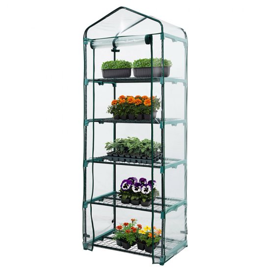 Парник для рассады напольный Garden Show Маргарита 690х490х1930 мм