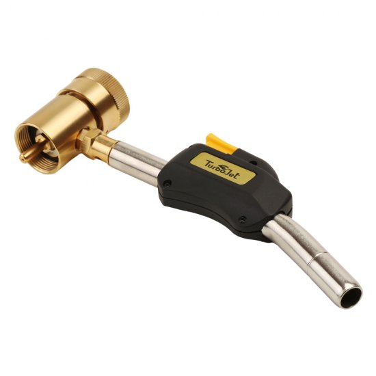 Горелка для газовых баллонов Turbojet TJ199-M с пьезоподжигом и регулятором