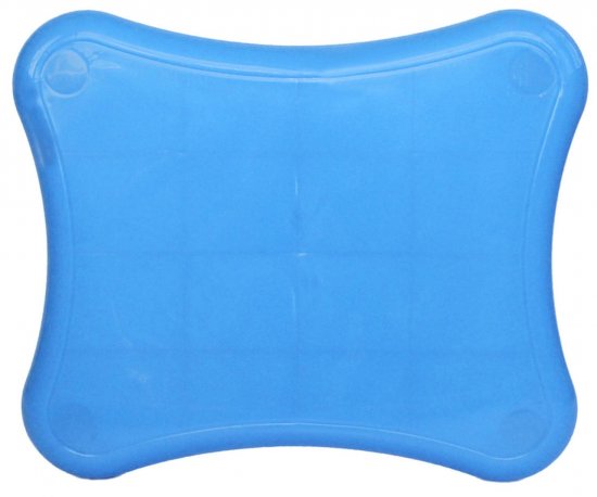 Стол садовый прямоугольный Капитоша складной 59.5x50.5x49.5 см полипропилен голубой