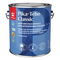 Краска фасадная по дереву Tikkurila Pika-Teho Classic водно-дисперсионная база C бесцветная 2,7 л