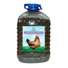 Удобрение сухое гранулированное Куриный помет Viva 5 л