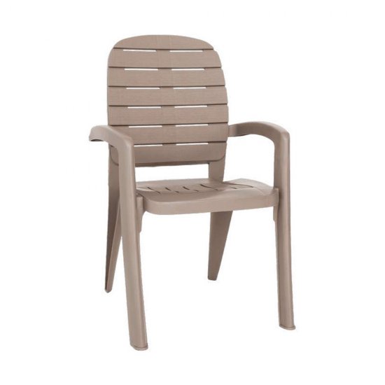 Кресло пластиковое Элластик-Пласт Прованс 580х465х900 мм (ЭП 762884тз)