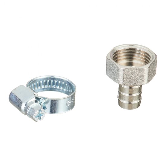 Штуцер 1/2 для шланга MasterProf латунный (ДС.020025)