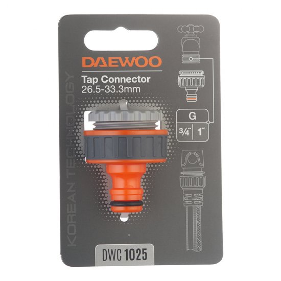 Адаптер 3/4х1 для крана Daewoo пластиковый (DWC 1025)