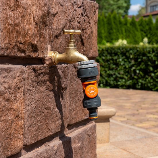 Адаптер 3/4х1 для крана Daewoo пластиковый поворотный (DWC 1825)