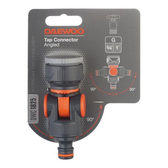 Адаптер 3/4х1 для крана Daewoo пластиковый поворотный (DWC 1825)