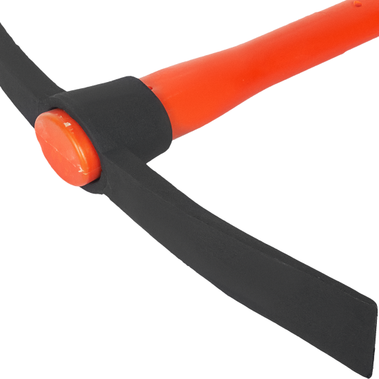 Кирка кованая 3926 фиберглассовая рукоятка 900 мм 1500 г