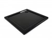 Душевой поддон Metakam Apart Black квадратный акриловый 100x100 см сифон в комплекте