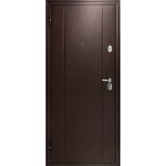 Дверь входная металлическая Форпост 74 86x205 см левая антик коричневый