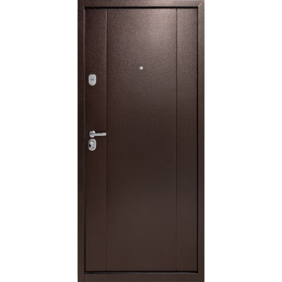 Дверь входная металлическая Форпост 74 86x205 см левая антик коричневый