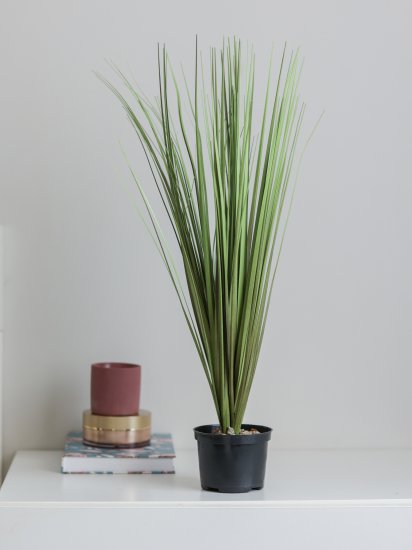 Искусственное растение в горшке осока Гарри h50 см