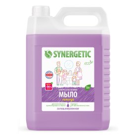 Мыло жидкое для рук Synergetic лаванда 5л