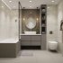 Керамогранит Lavelly Granite серый матовый 1200х600х9 мм (2 шт.=1,44 кв.м)
