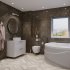 Керамогранит Lavelly Marble Aster серый матовый 1200х600х8,5 мм (2 шт.=1,44 кв.м)