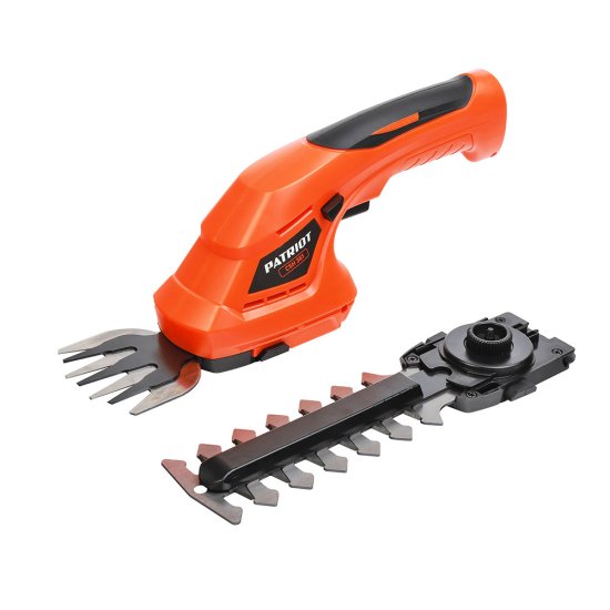 Ножницы аккумуляторные для травы и кустов Patriot Optima CSH 361 3,6В 1,3Ач Li-Ion с телескопической рукояткой 1 АКБ и ЗУ (250203601)