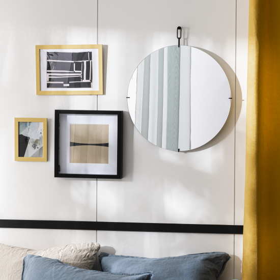 Зеркало декоративное Inspire Medal круглое D50 см без рамы