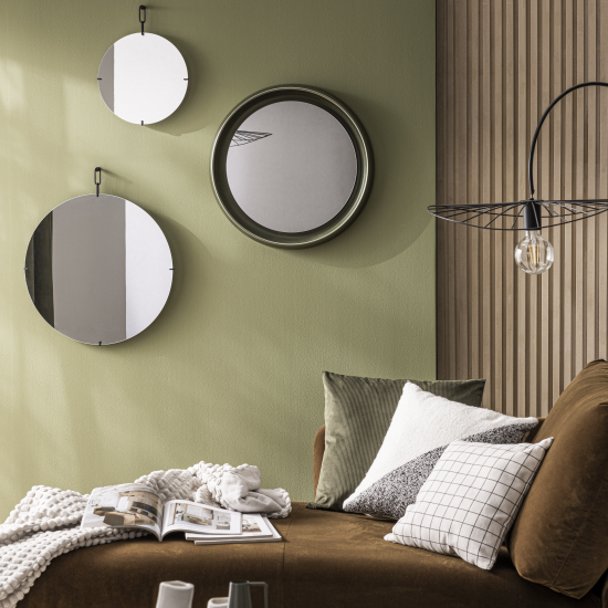 Зеркало декоративное Inspire Medal круглое D50 см без рамы