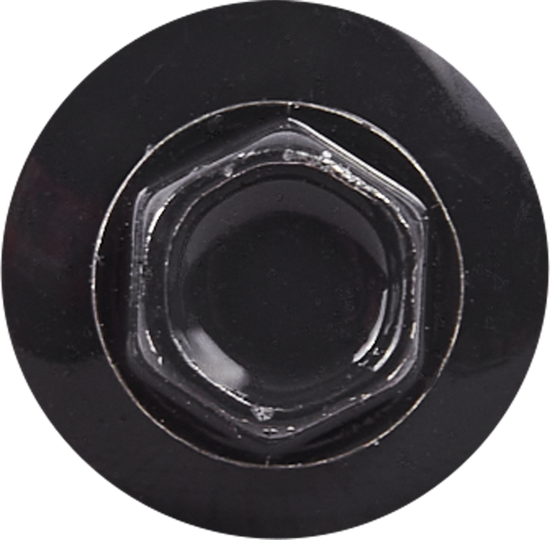 Саморезы кровельные по металлу Standers с пресс-шайбой RAL7024 5.5x51 4 шт.