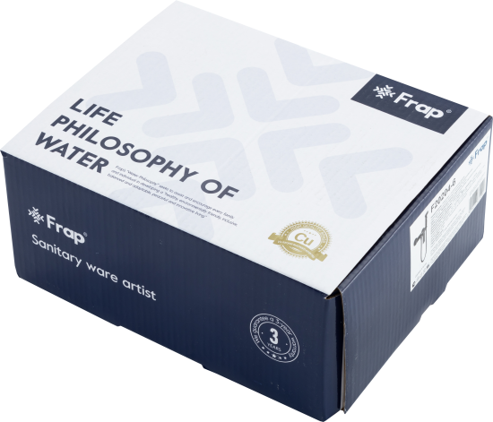 Гигиенический душ Frap Arne F20204-6, набор со смесителем, цвет черный матовый