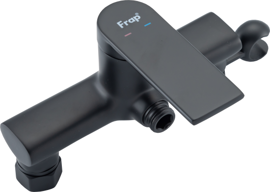 Гигиенический душ Frap Arne F20204-6, набор со смесителем, цвет черный матовый