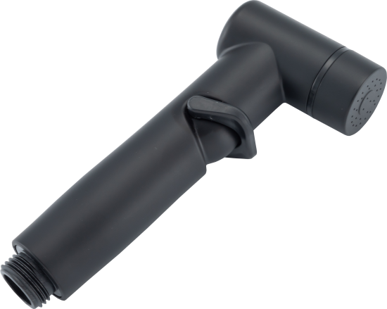 Гигиенический душ Frap Arne F20204-6, набор со смесителем, цвет черный матовый