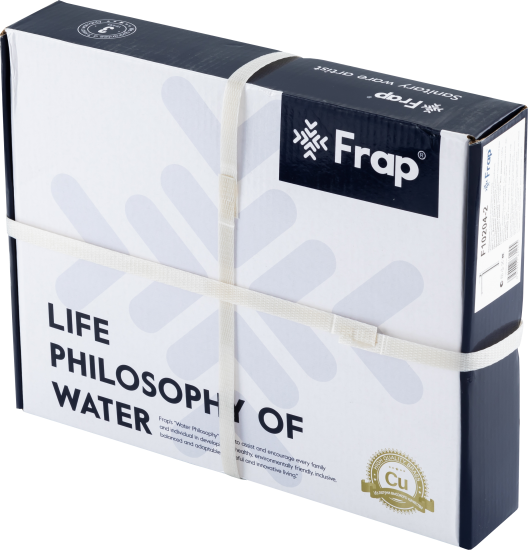 Смеситель для раковины Frap Arne F10204-2 однорычажный на столешницу цвет хром