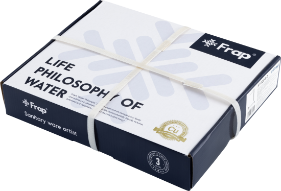 Смеситель для раковины Frap Arne F10204-2 однорычажный на столешницу цвет хром