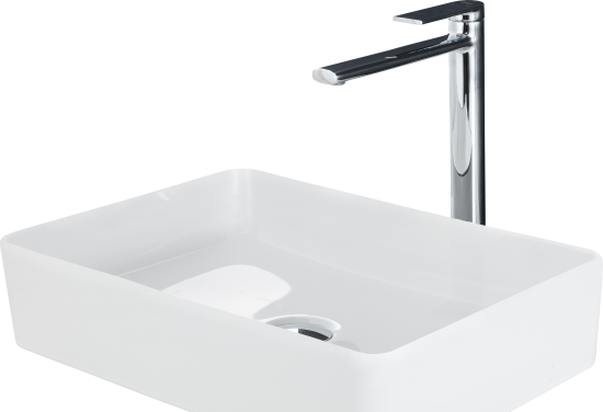 Смеситель для раковины Frap Arne F10204-2 однорычажный на столешницу цвет хром