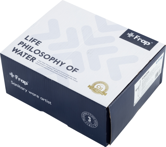 Гигиенический душ Frap Arne F20204, набор со смесителем, цвет хром