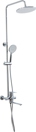 Душевая система Frap Arne F24204 со смесителем 3 режима цвет хром