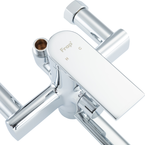 Душевая система Frap Arne F24204 со смесителем 3 режима цвет хром