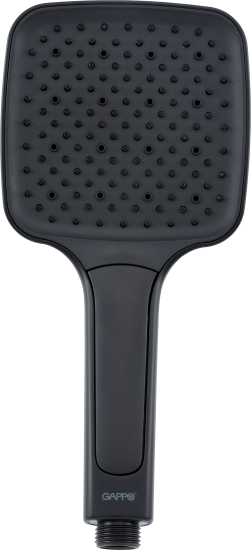 Смеситель для ванны Gappo Eder GL3201-6 однорычажный с лейкой и шлангом цвет черный матовый