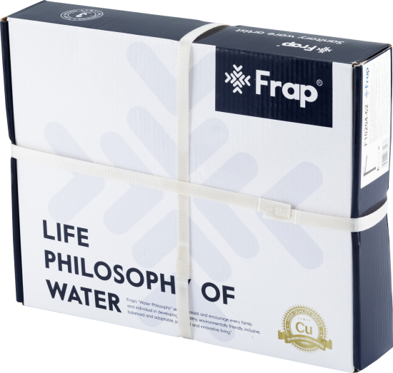 Смеситель для раковины Frap Arne F10204-62 однорычажный на столешницу цвет черный матовый