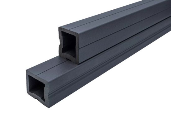 Лага ДПК серый 40x35x3000 мм