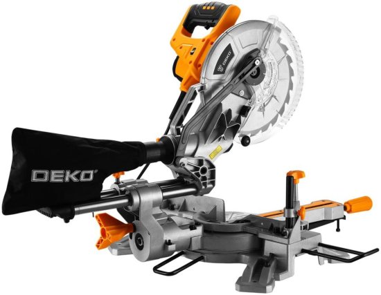 Пила торцовочная сетевая Deko DKMS255, 2300 Вт, 255 мм