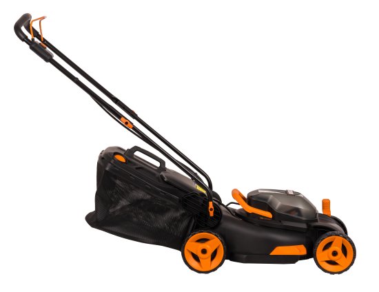 Газонокосилка аккумуляторная Worx WP771E 40 В 40 см 2x4 Ач АКБ и ЗУ входит в комплект