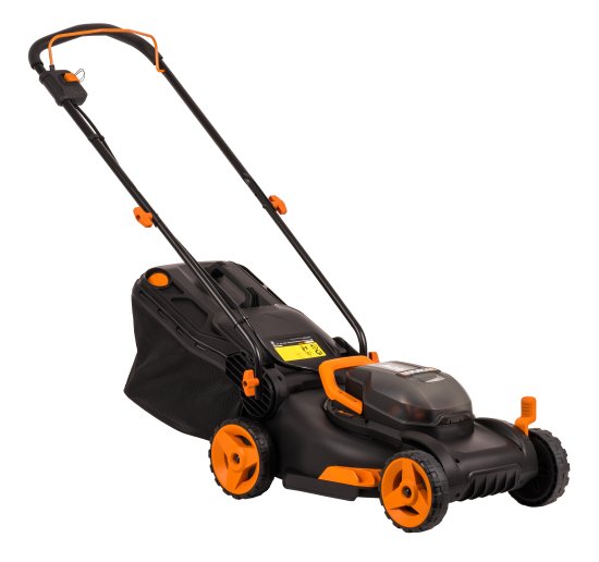Газонокосилка аккумуляторная Worx WP771E 40 В 40 см 2x4 Ач АКБ и ЗУ входит в комплект
