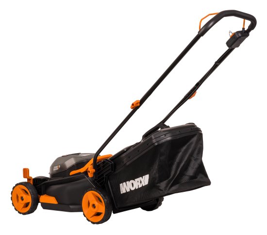 Газонокосилка аккумуляторная Worx WP771E 40 В 40 см 2x4 Ач АКБ и ЗУ входит в комплект